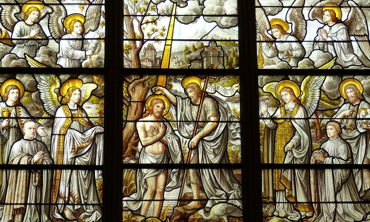 Stained glass window