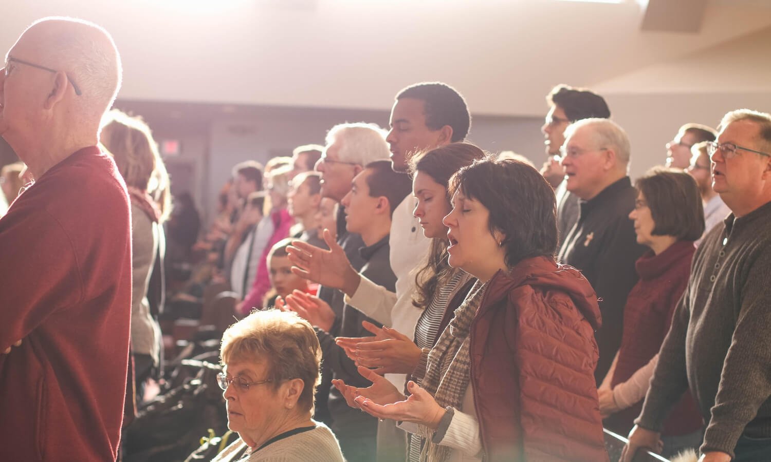 What happens in a church service