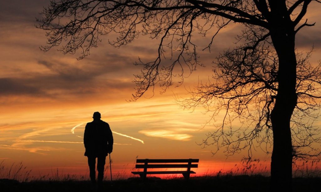 lonely man