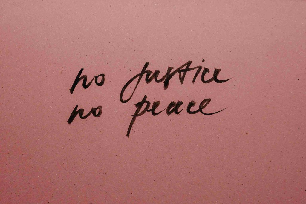 no-justice-no-peace-hand-lettering