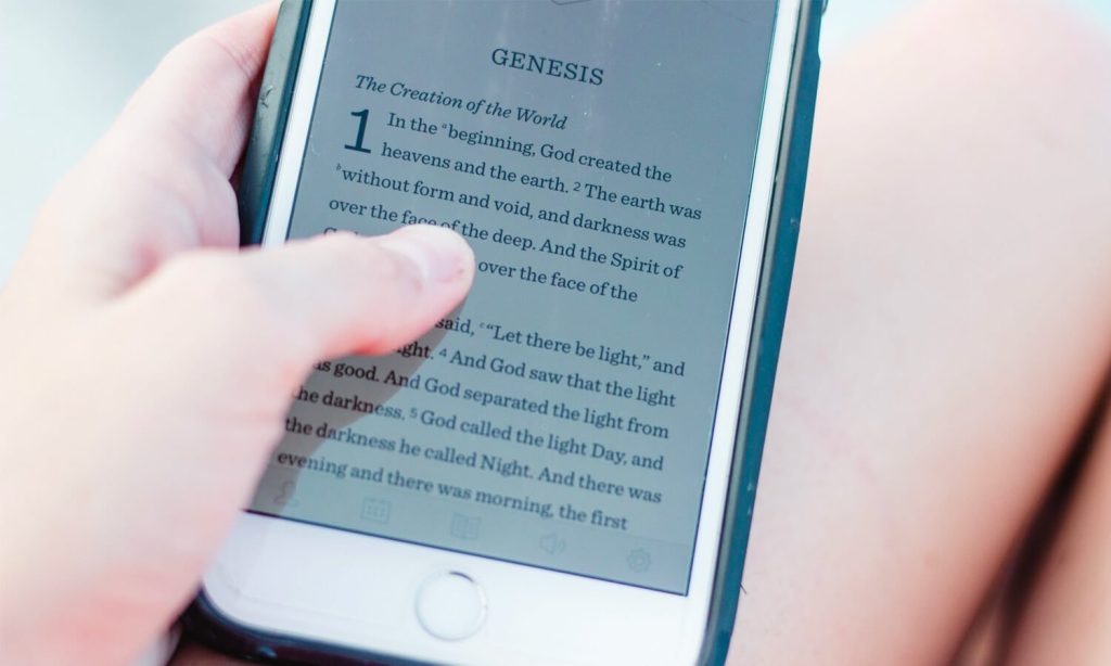 What is in the book of Genesis?